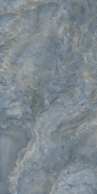 Kerama marazzi Керамогранит Ониче голубой лаппатированный обрезной 119,5x238,5x0,9