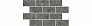 Kerama marazzi Декор Чеппо ди Гре мозаичный антрацит матовый обрезной 34,6x20x0,9