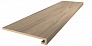 Kerama marazzi Ступень Монтиони бежевый тёмный матовый обрезной 33x119,5x0,9