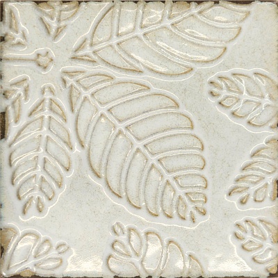 Kerama marazzi Декор Агдаль 1 бежевый светлый глянцевый структура 15x15x0,9