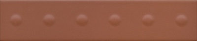 Kerama marazzi Плитка Медина 1 оранжевый матовый структура 6x28,5x1