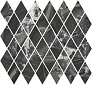 Kerama marazzi Декор Риальто мозаичный чёрный глянцевый 37,5x35x1