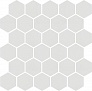 Kerama marazzi Мозаика Агуста белый натуральный 29,7x29,8x0,69 из 30 частей (5,2х6)