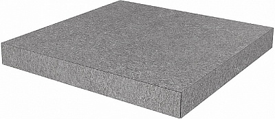 Kerama marazzi DL501200R\GCA Ступень угловая клееная Роверелла пепельный 33х33
