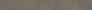 Kerama marazzi Плинтус Про Догана коричневый матовый обрезной 80x9,5x0,9