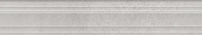 Kerama marazzi Бордюр Догана серый светлый матовый обрезной 40x7,3x2,7