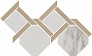 Kerama marazzi Декор Монте Тиберио наборный матовый 48x29,5x0,9