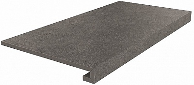 Kerama marazzi Ступень клееная Про Стоун антрацит 33x60x0,9