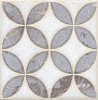 Kerama marazzi STG\A401\1266 Вставка Амальфи орнамент коричневый 9,9х9,9