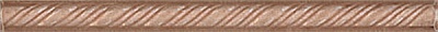 Kerama marazzi Бордюр Карандаш 196 Косичка коричневый 1,5х20