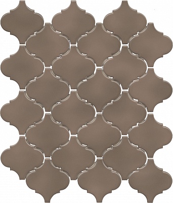Kerama marazzi Керамогранит Арабески Марокко коричневый тёмный глянцевый 26x30x0,7