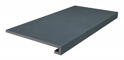 Kerama marazzi Ступень клееная Про Чементо синий тёмный матовый 33x60x0,9