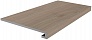 Kerama marazzi Ступень Альберони коричневый светлый матовый обрезной 33x60x0,9