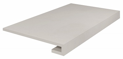 Kerama marazzi Ступень Онда серый светлый натуральный обрезной 33x60x0,9