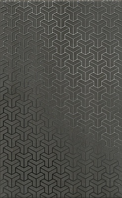 Kerama marazzi HGD\D371\6400 Декор Ломбардиа антрацит 25х40