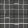 Kerama marazzi Декор Гварди 2 мозаичный антрацит матовый обрезной 30x30x0,9