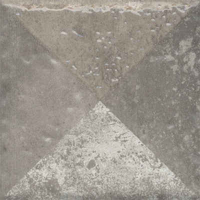 Kerama marazzi Декор Спартель 4 серый матовый 9,8x9,8x0,7