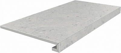 Kerama marazzi SG632400R\GCF Ступень клееная Терраццо серый светлый 33х60