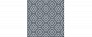 Kerama marazzi Декор Агуста 2 синий матовый 9,8x9,8x0,7