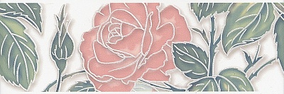 Kerama marazzi NT\A79\12000 Бордюр Дикая роза 8х25