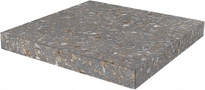Kerama marazzi SG632200R\GCA Ступень угловая клееная Терраццо коричневый 33х33