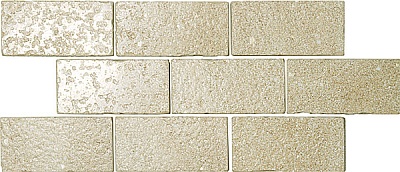 Kerama marazzi BR011 Бордюр Эльсинор светлый мозаичный 14,7х34,5