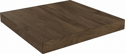 Kerama marazzi SG506800R\GCD Ступень Сальветти коричневый угловая правая клееная 33х33