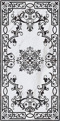 Kerama marazzi SG591702R Керамогранит Монте Тиберио декорированный лаппатированный 119,5х238,5