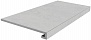 Kerama marazzi Ступень клеёная Монте Тиберио серый матовый 33x80x0,9