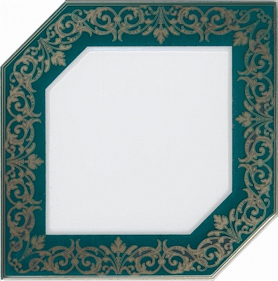 Kerama marazzi HGD\E250\18000 Декор Клемансо зелёный тёмный 15х15