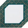 Kerama marazzi HGD\E250\18000 Декор Клемансо зелёный тёмный 15х15