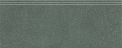 Kerama marazzi Плинтус Чементо зелёный матовый обрезной 30x12x1,3
