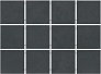 Kerama marazzi Мозаика Амальфи черный матовый 29,8х39,8x0,7 из 12 частей 9,8x9,8