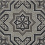 Kerama marazzi Декор Касабланка серый матовый 20x20x0,8