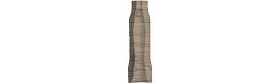 Kerama marazzi Угол внутренний Монтиони бежевый тёмный матовый 8x2,4x1,3