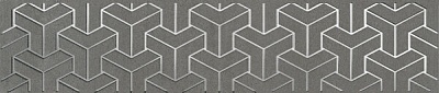 Kerama marazzi AD\C569\6399 Бордюр Ломбардиа серый тёмный 5,4х25
