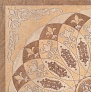 Kerama marazzi HGD\A37\TU0031L Декор Монтаньоне беж лаппатированный 1/4 розона 42х42