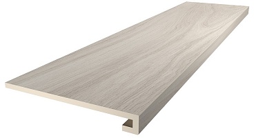 Kerama marazzi Ступень Монтиони миндальный матовый обрезной 33x119,5x0,9