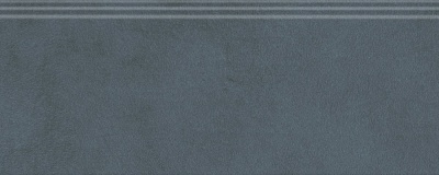 Kerama marazzi Плинтус Чементо синий тёмный матовый обрезной 30x12x1,3