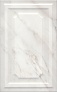 Kerama marazzi 6357 Плитка Гран Пале белый панель 25х40