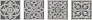 Kerama marazzi HGD\C170\TU0031L Вставка Парнас серый лаппатированный 9,7х9,7