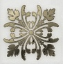 Kerama marazzi HGD\A252\5246 Вставка Клемансо белый 4,9х4,9