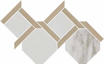 Kerama marazzi Декор Монте Тиберио наборный матовый 48x29,5x0,9