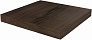 Kerama marazzi DL501700R\GCS Ступень угловая клееная левая Про Вуд коричневый 33х33