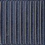 Kerama marazzi Декор чипсет Далия синий глянцевый 20x20x0,95