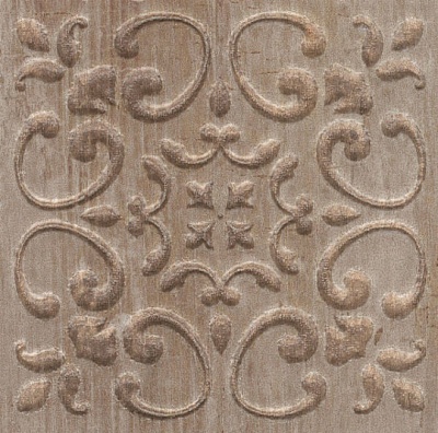 Kerama marazzi STG\B481\SG1550 Вставка Браш Вуд коричневый 9,9х9,9