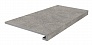 Kerama marazzi Ступень фронтальная клееная Портленд серый матовый обрезной 33x80x0,9