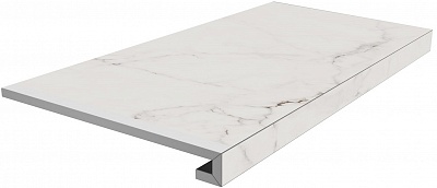 Kerama marazzi Ступень клеёная Монте Тиберио бежевый светлый матовый 33x80x0,9