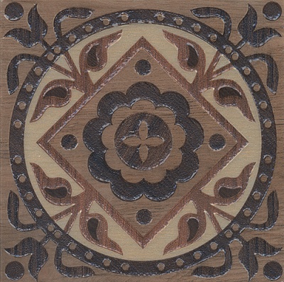 Kerama marazzi HGD\A28\TU0031L Вставка Фратте беж лаппатированный 20х20