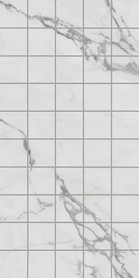 Kerama marazzi Декор чипсет Коррер белый глянцевый обрезной 30x60x0,9